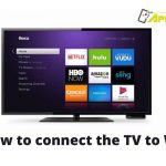 How to connect the TV to WiFi