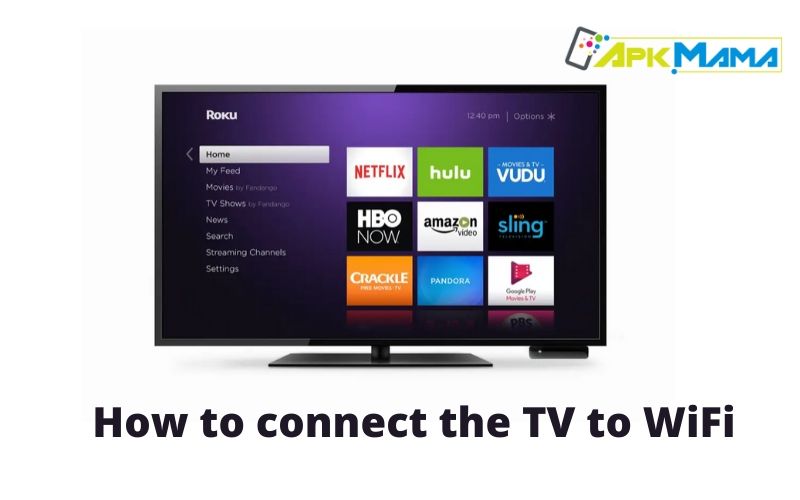 How to connect the TV to WiFi
