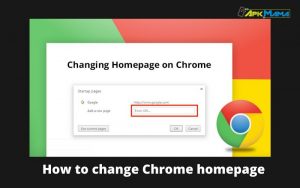 How to change Chrome homepage